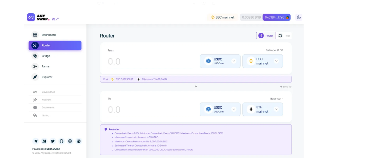 Anyswap Transaction Flow